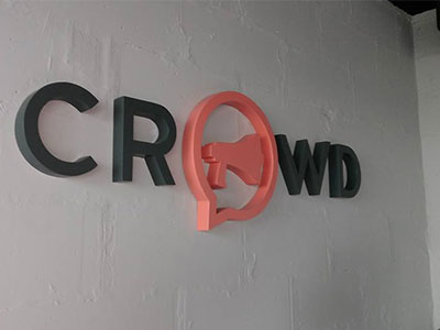 3D LED signage