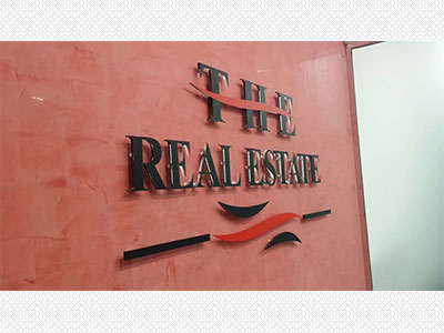 3D LED signage
