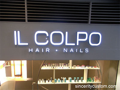 3D LED signage