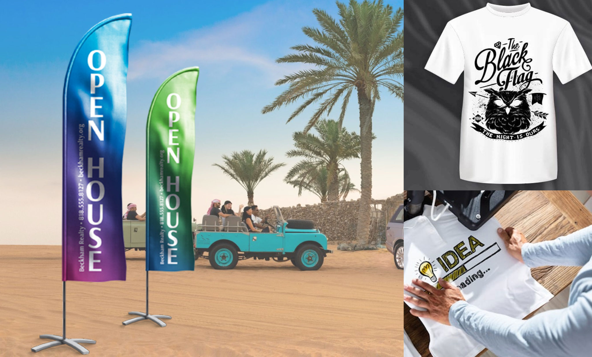 Vehicle & print work