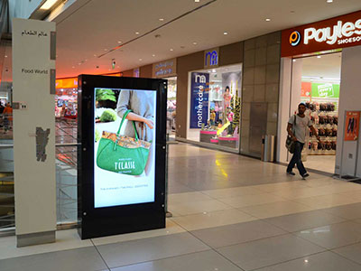 Acrylic, light box & flag branding