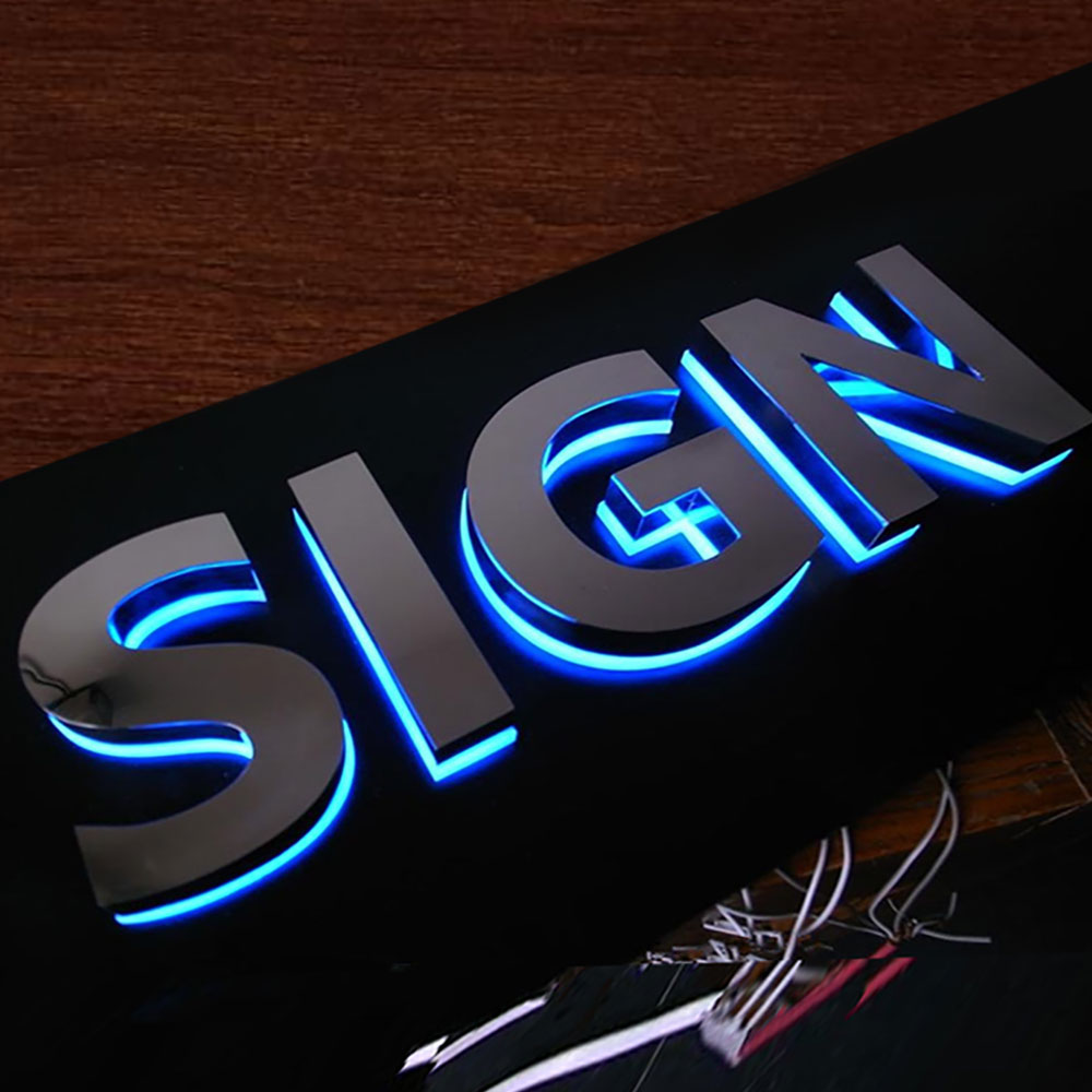 3D LED signage