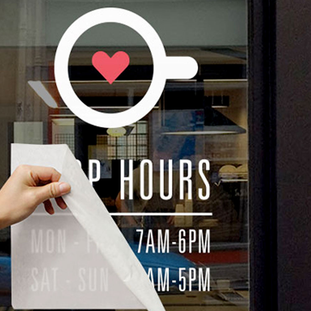 Vinyl sticker and window graphics printing Sharjah